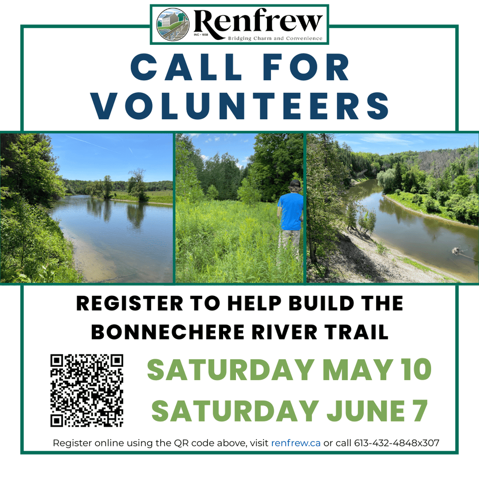 Volunteers Needed to Help Build the Bonnechere River Hiking Trail