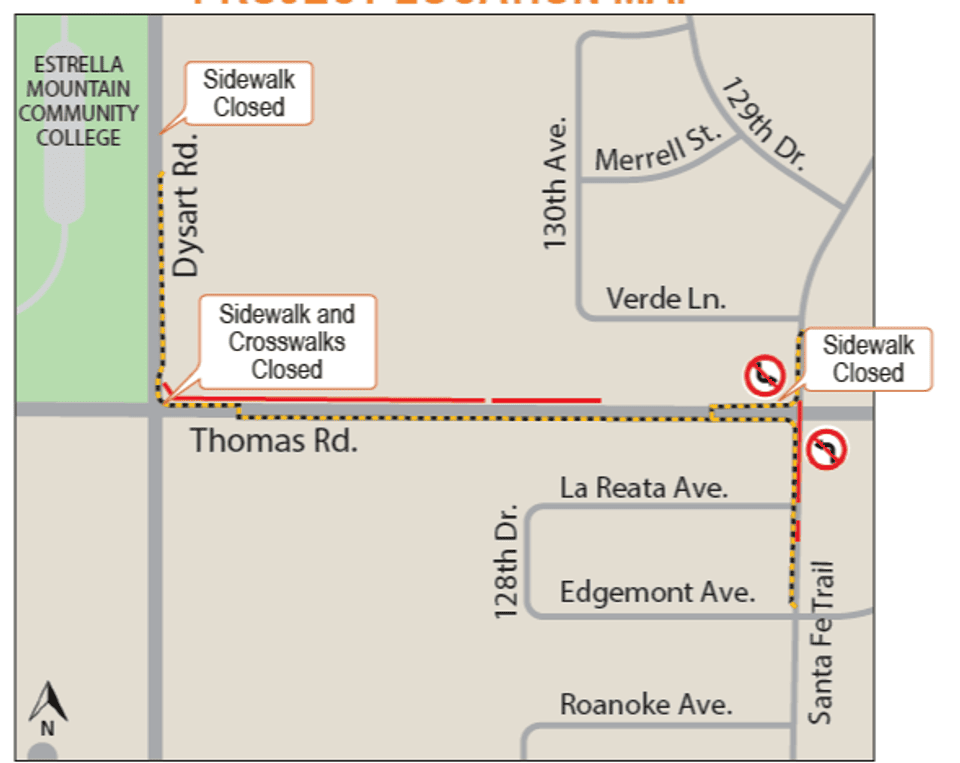 Project location map