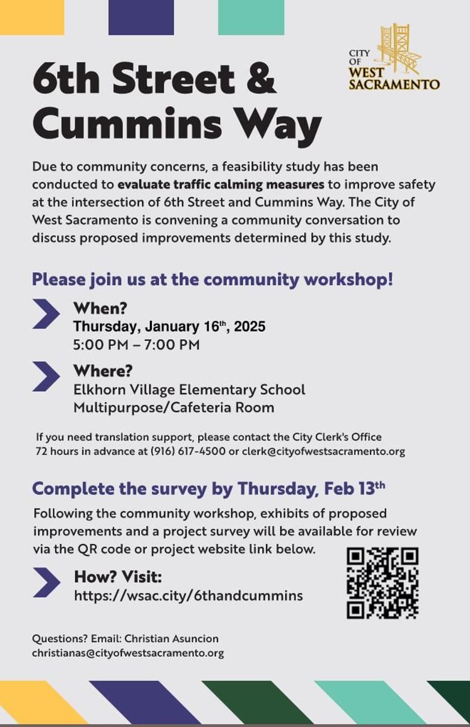 Community Input Meeting Flyer