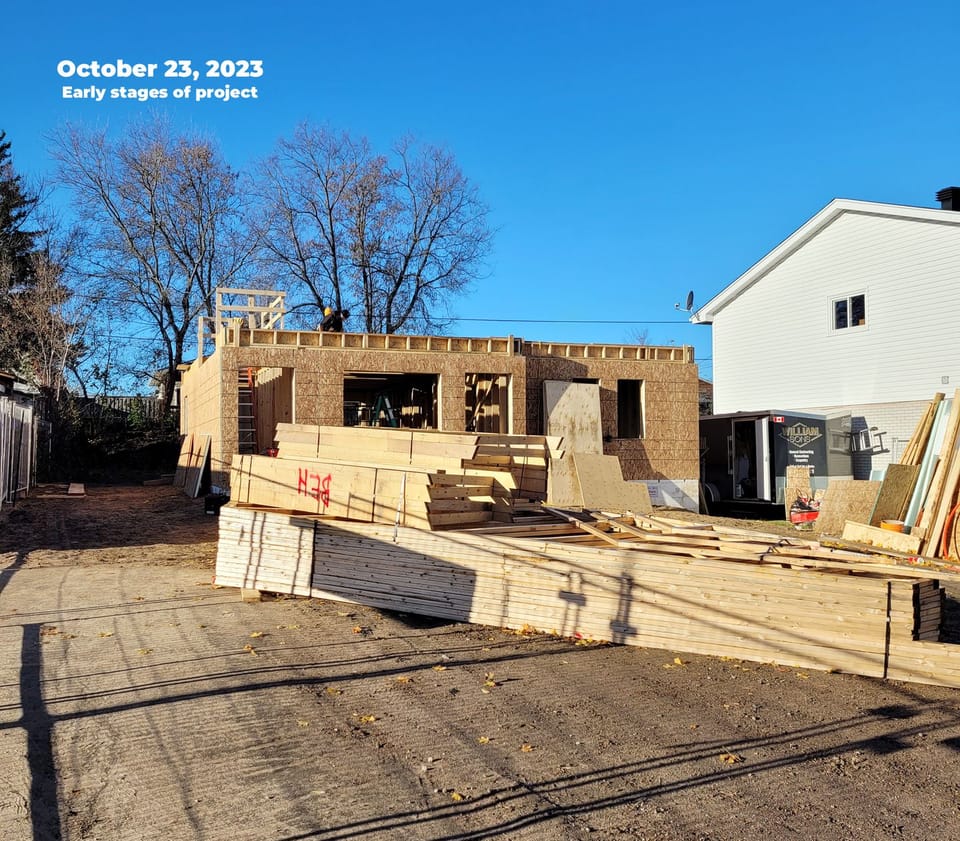 New duplex construction