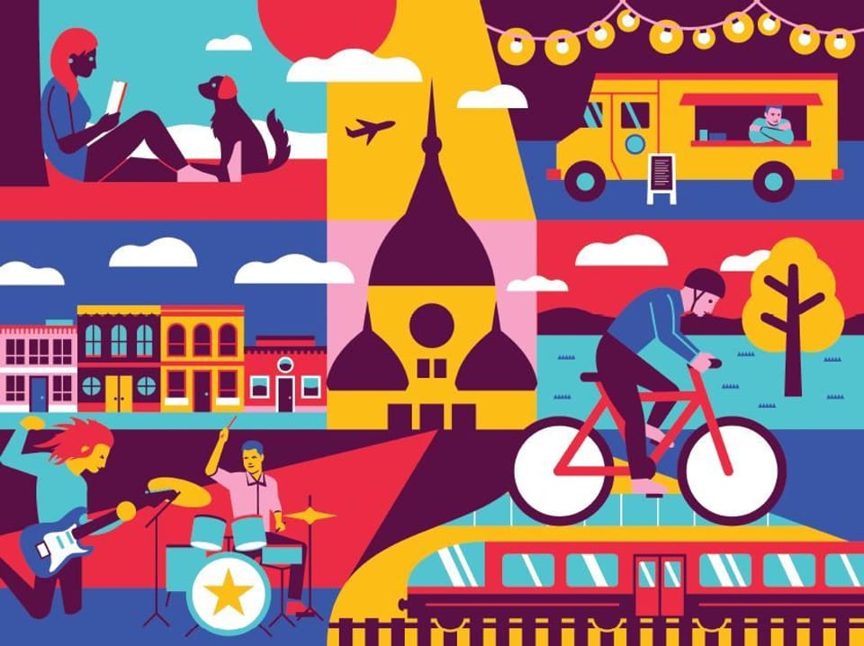 Design Downtown Denton graphic