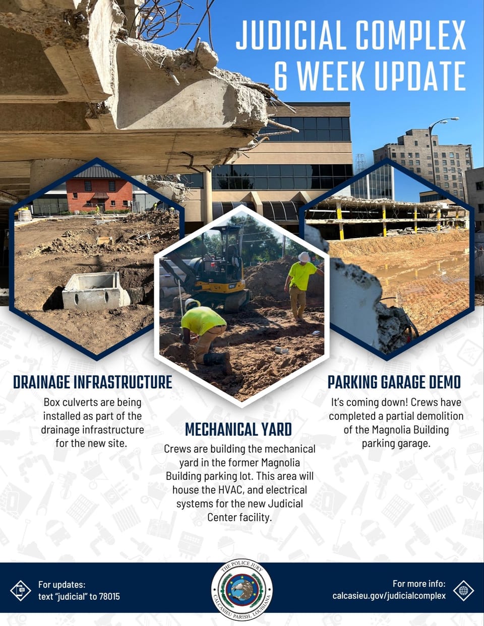 6 week update Infographic