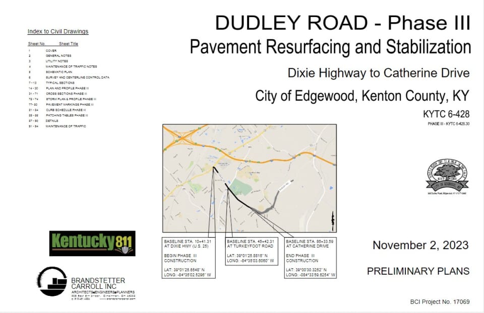 Dudley Road Plan Pic