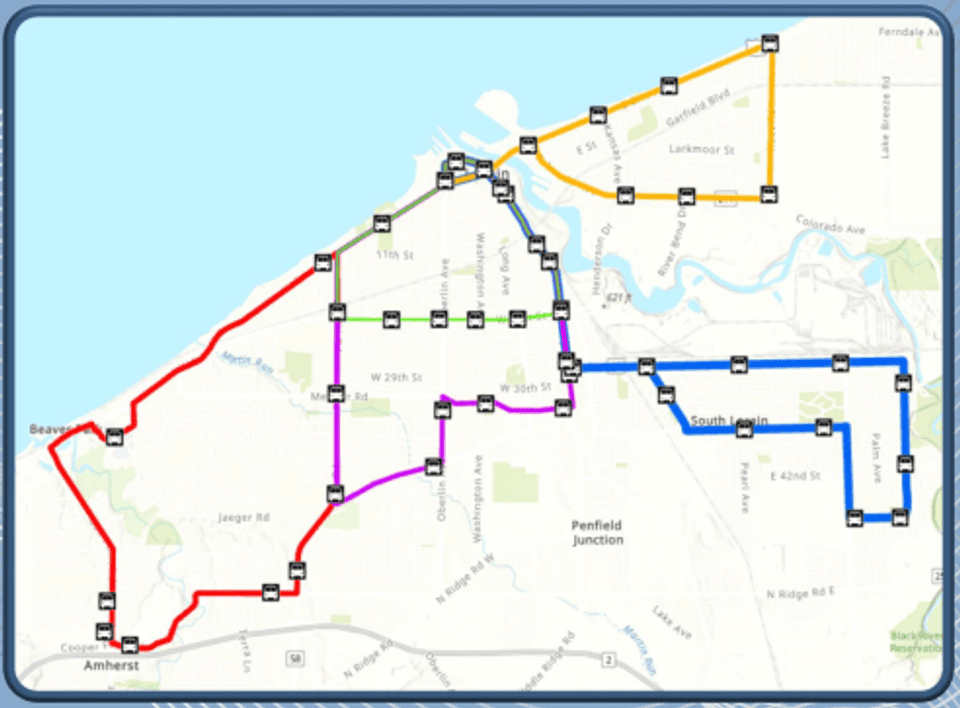 Five new bus routes