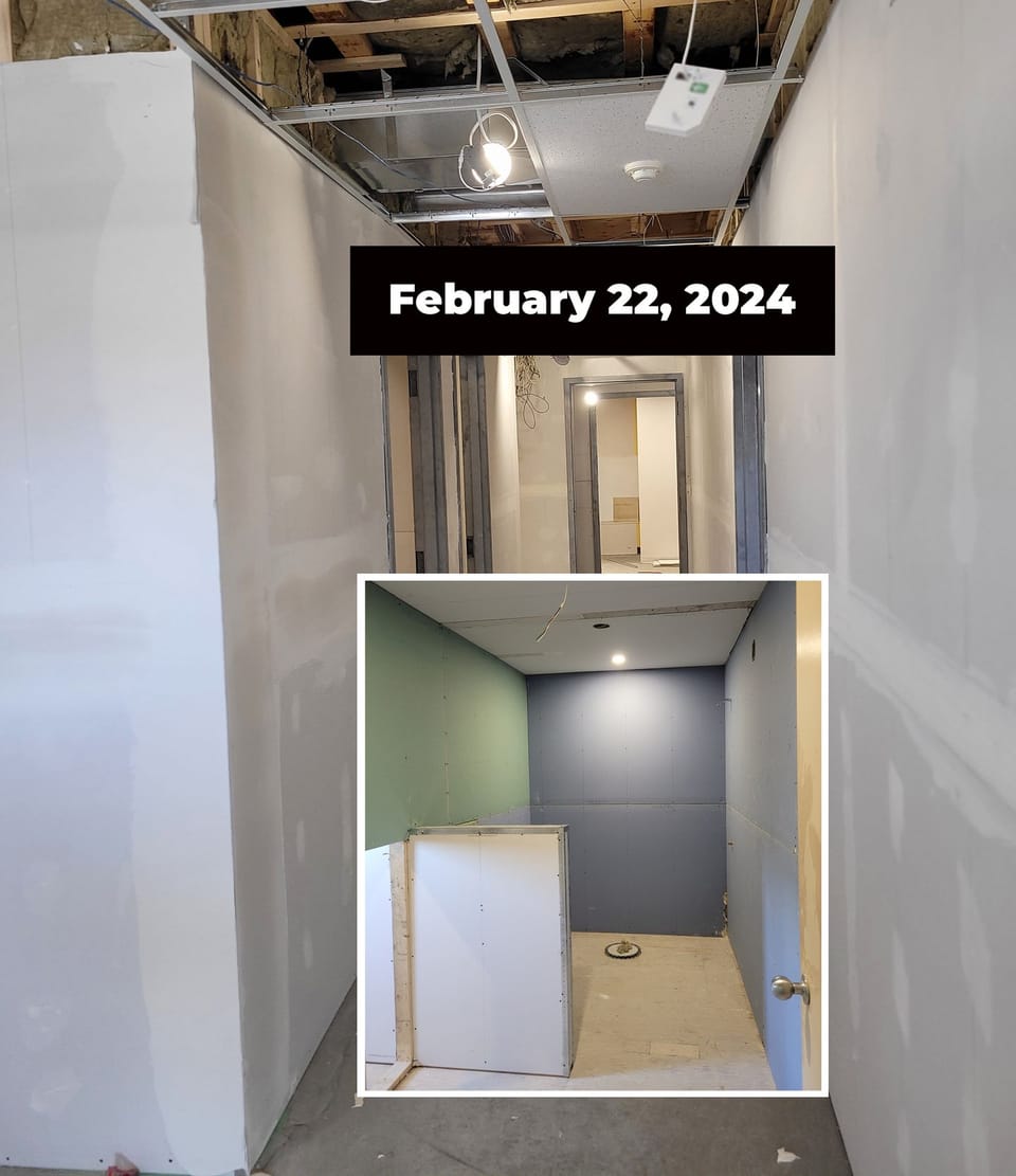 Drywall installation