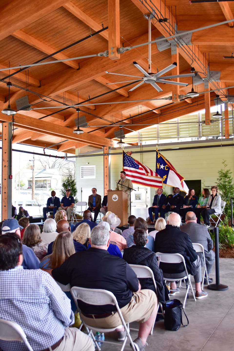 Bill Stone at the PSAM Ribbon Cutting