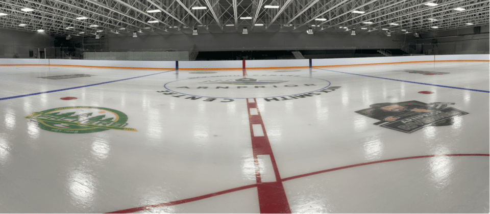 bert hall arena new ice