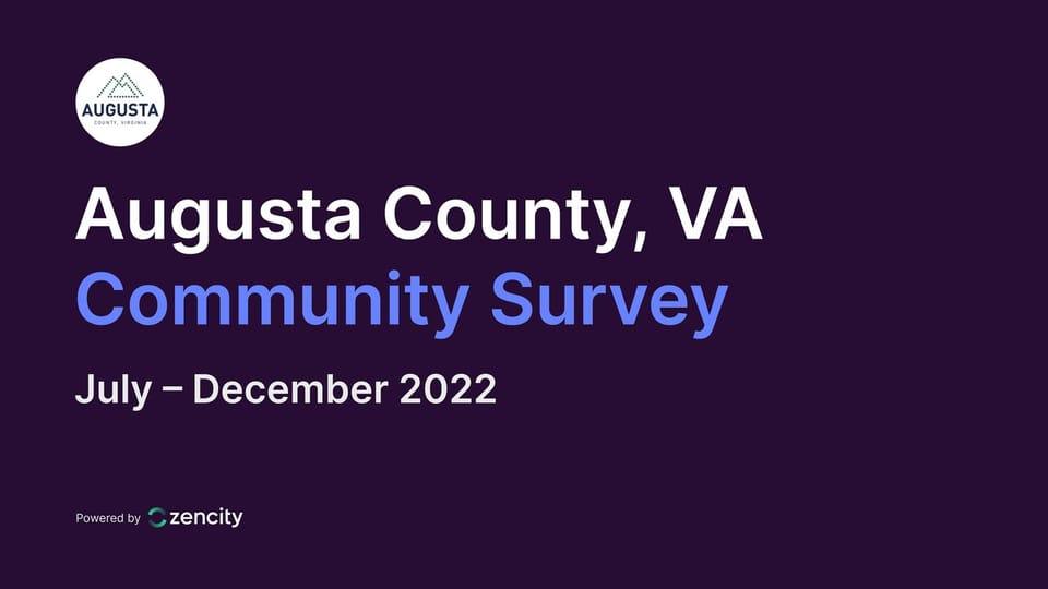 community survey report Q4
