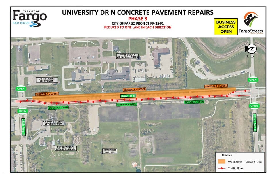 University Drive North - Phase 3