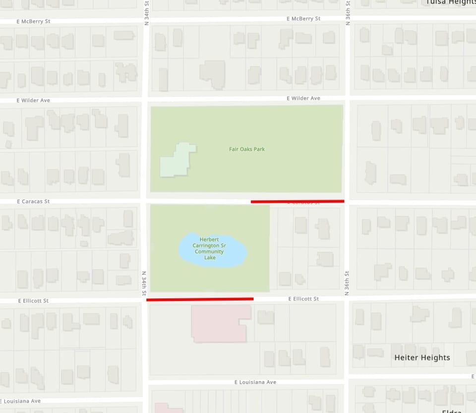 Fair Oaks Road Closures