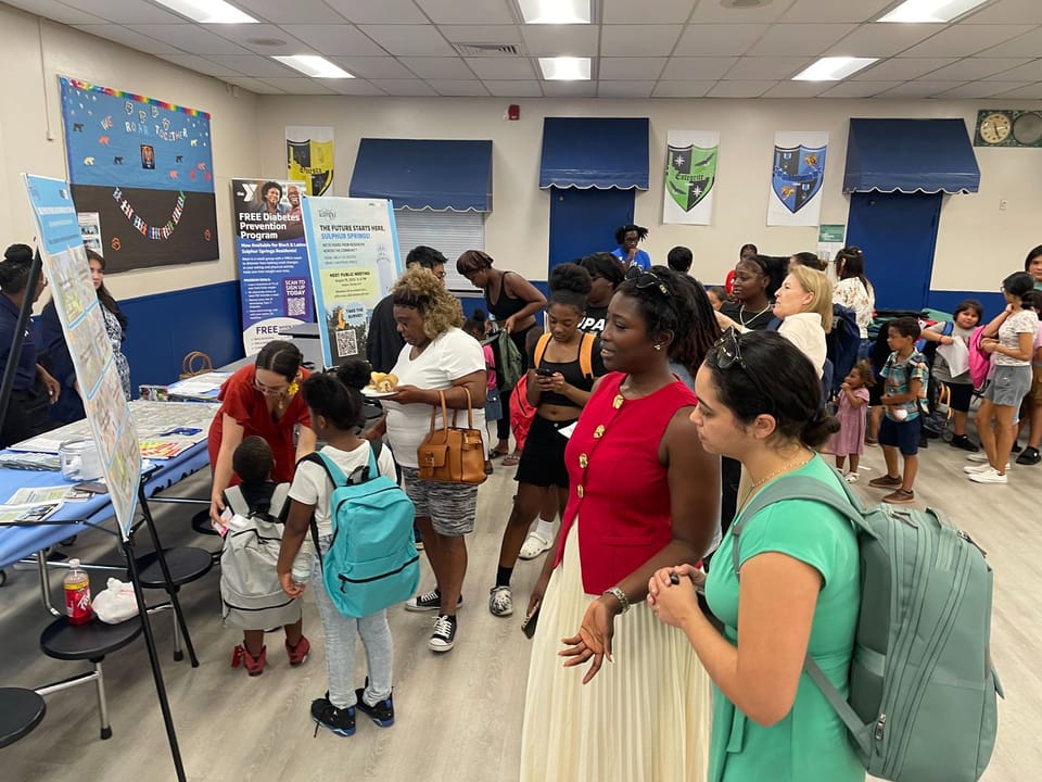 Back to school bash engagement