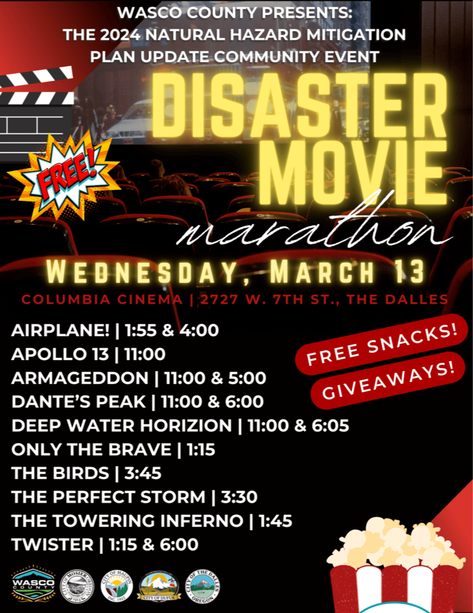 disaster movie marathon poster