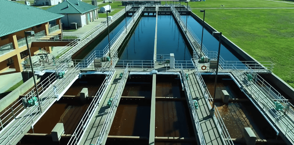 Photo of water treatment plant 