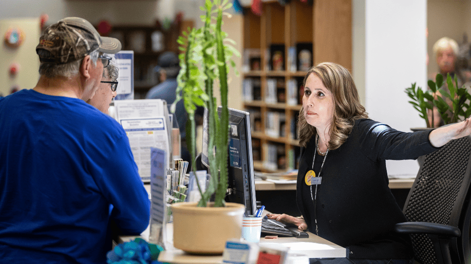 Sam Lena Library grand opening