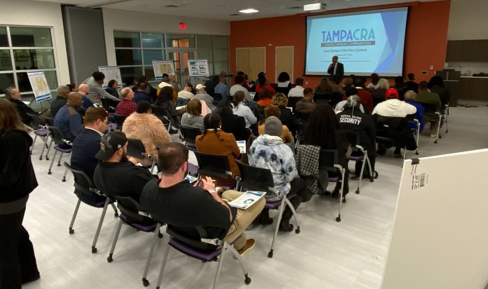 Several members of the East Tampa Community attended the first community workshop that was conducted on Janaury 22nd, 2025