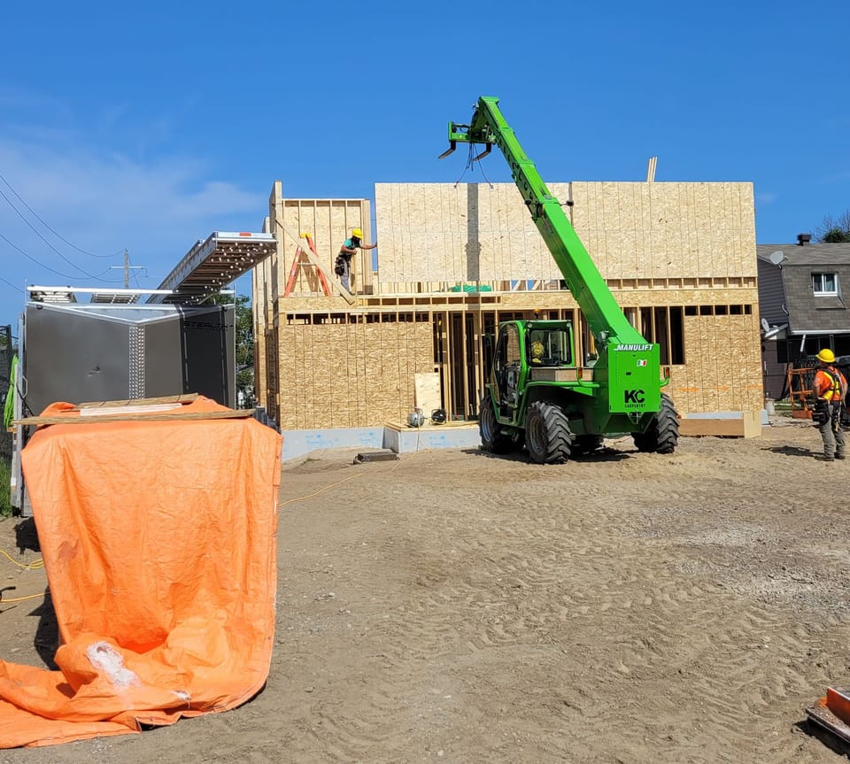 second storey taking shape