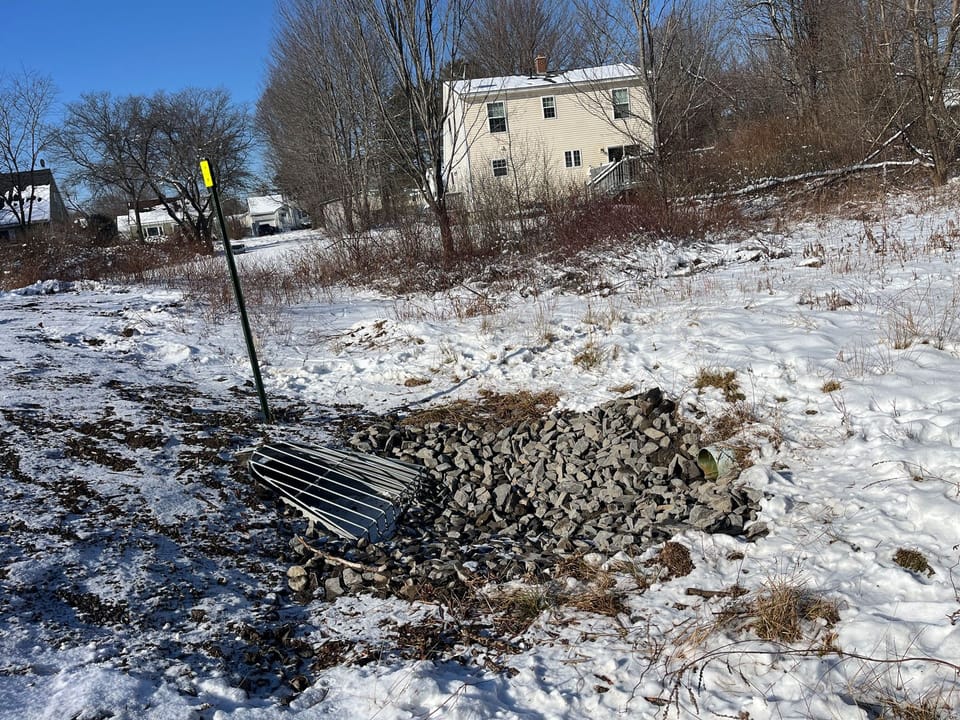 Completed inlet improvement work on Beaumont St