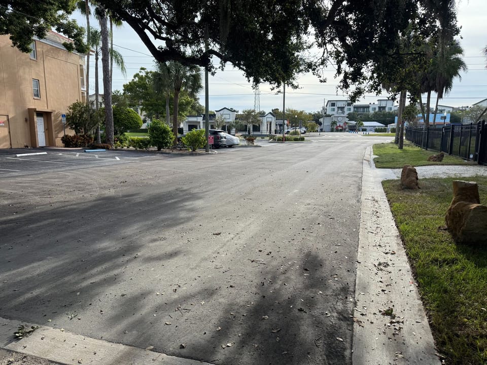 Frequent flooding on Washing Street in Dunedin, FL