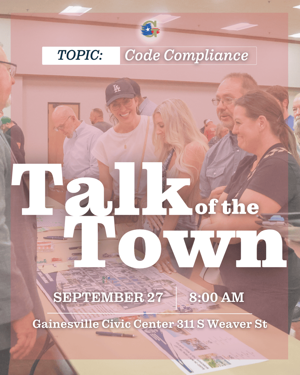 Advertisement for Sept 27 workshop at 8am at the Civic Center