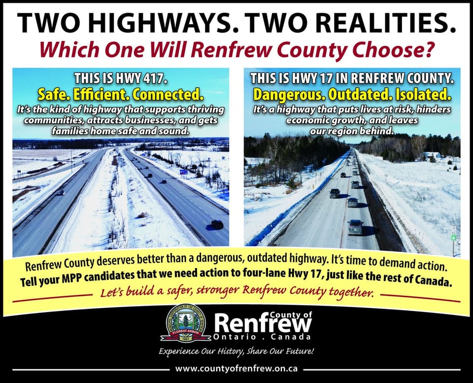 Two Highways. Two Realities.