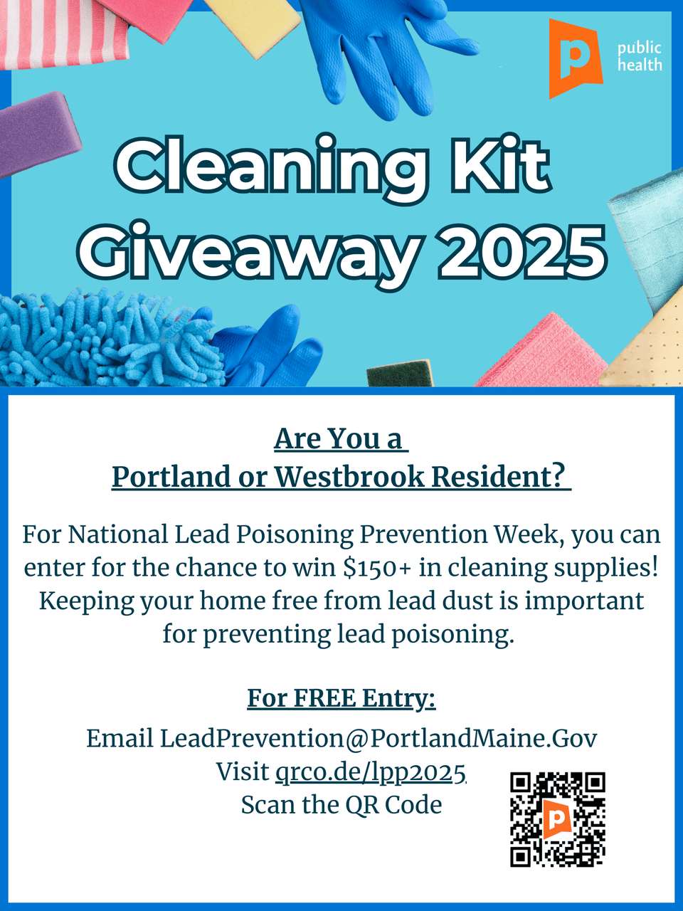 Cleaning kit giveaway