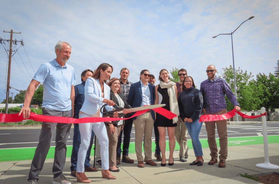  City of West Sacramento leadership and Project team officially re-open West Capitol Avenue May 5, 2022
