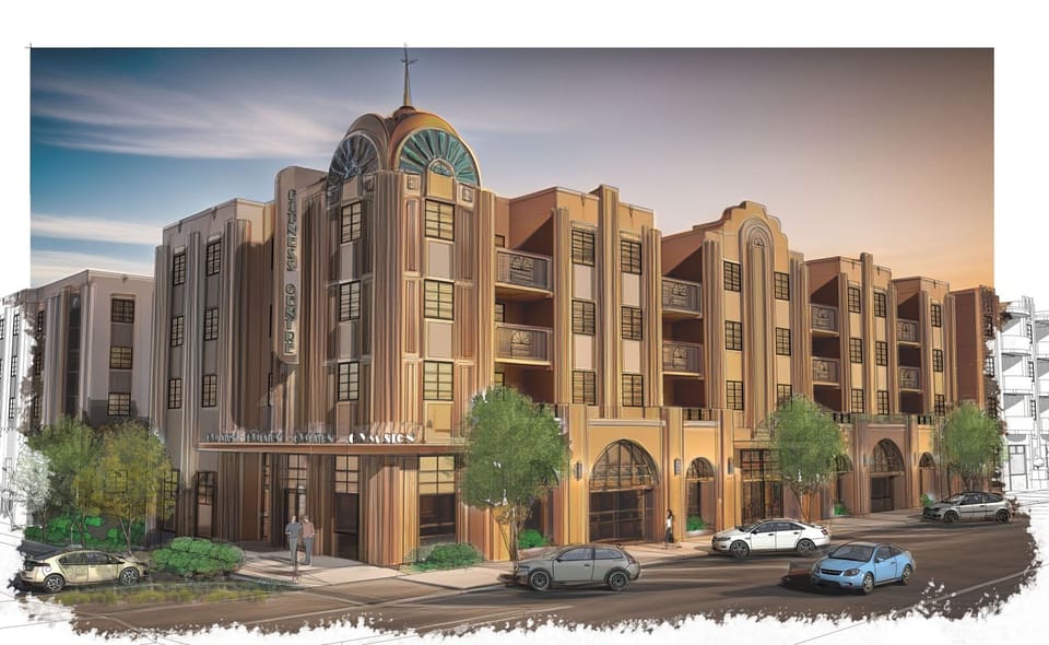 Conceptual rendering 376 Ave of Flags