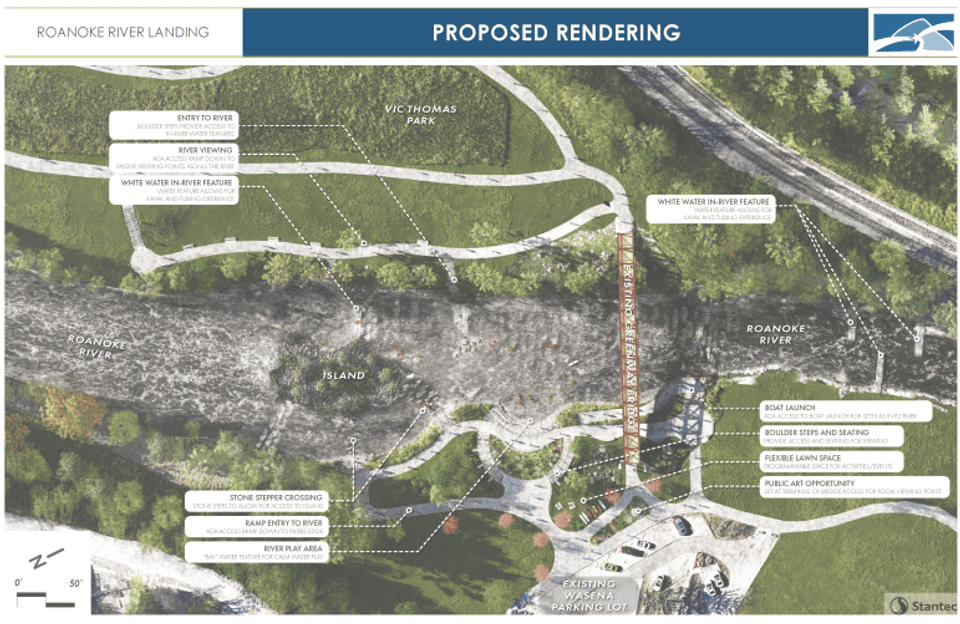 In-River Park Design Renderings