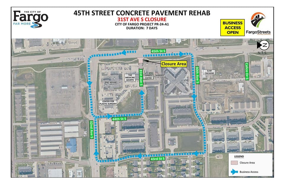 31st Avenue South Closure