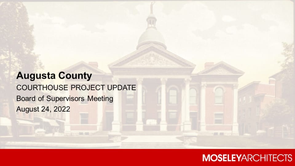 Moseley presentation cover slide