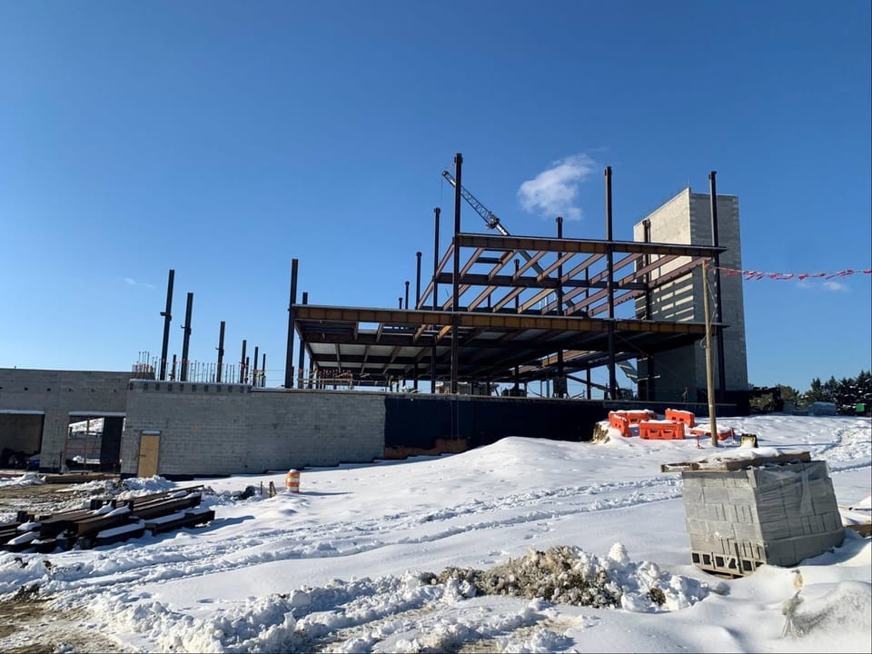 Jan 2025 courthouse construction site