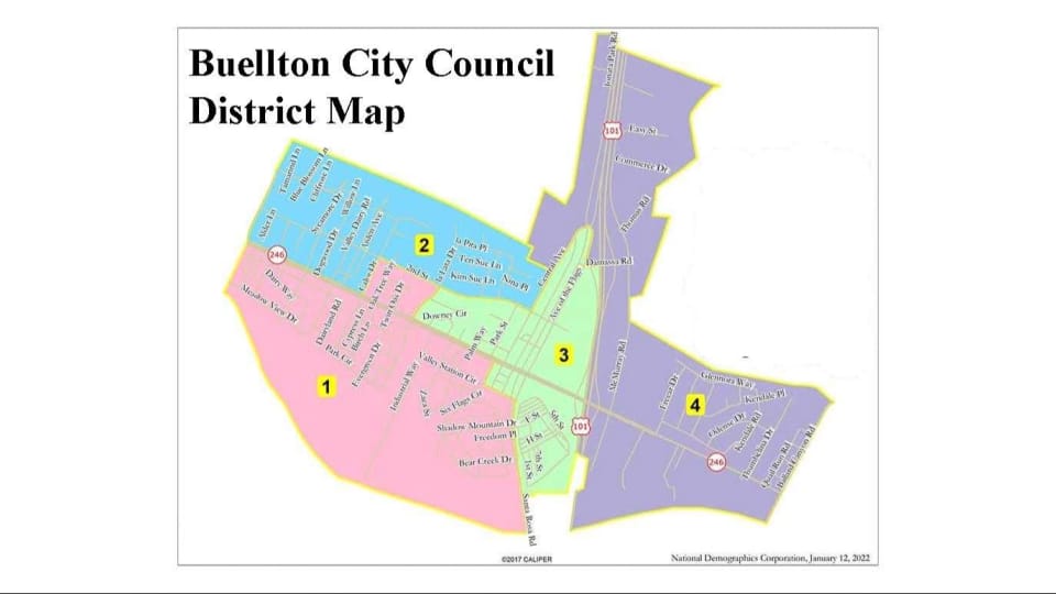 Council Distrct Map