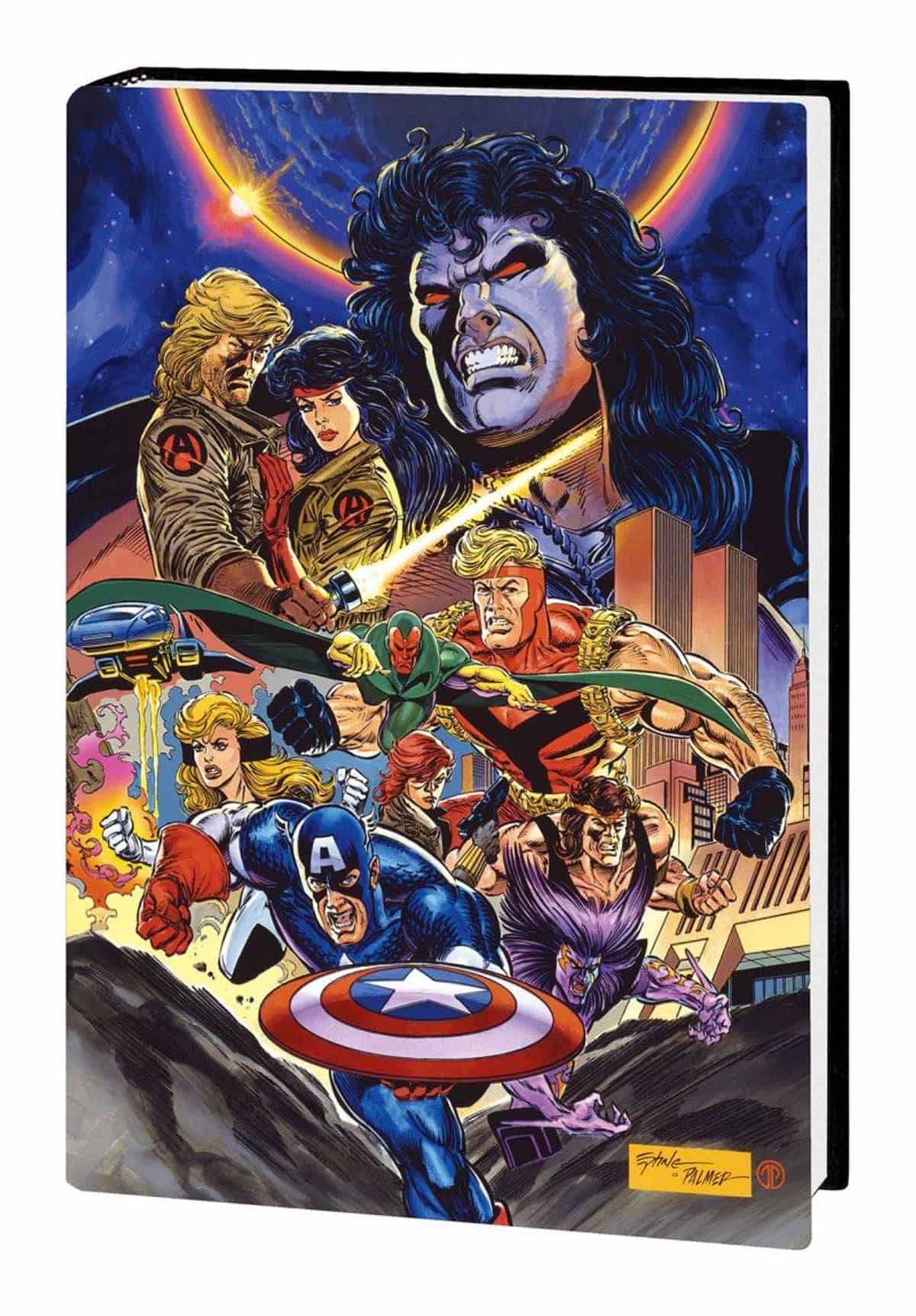 Avengers Hc Gathering Omnibus Dm Cvr Zeus Comics Dallas Tx