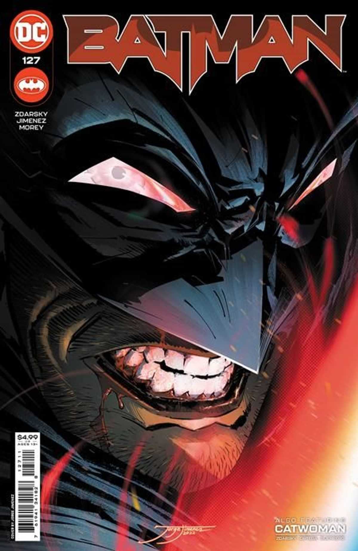 Batman #127 CVR A Jorge Jimenez - Zeus Comics, Dallas, TX