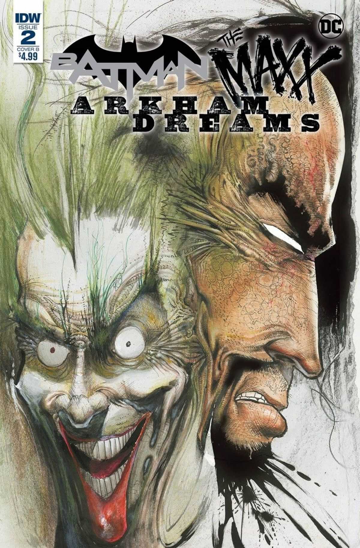 Batman the Maxx Arkham Dreams #2 CVR B - Zeus Comics, Dallas, TX