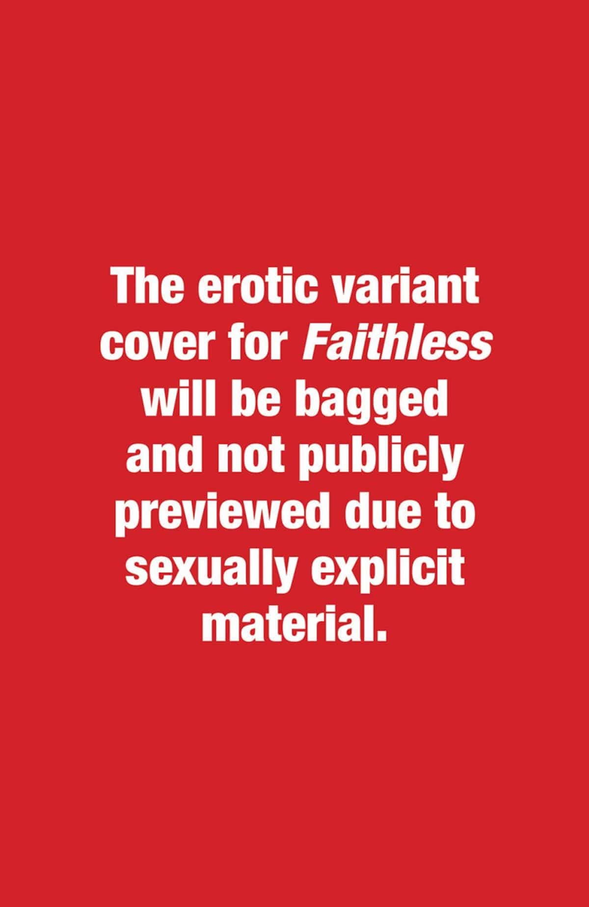 of 6 Boom Faithless #6 Studios Tula Lotay Erotica Variant