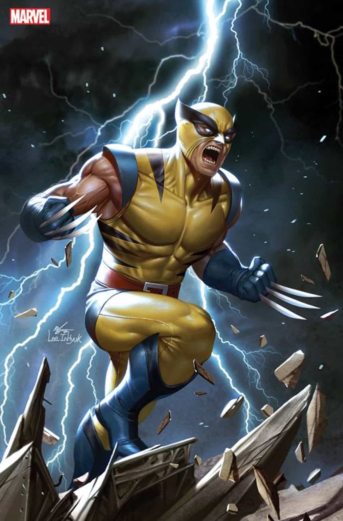 pic Inhyuk Lee Alien marvel tales one shot wolverine 1 variant 50 copy inhyuk lee virgin