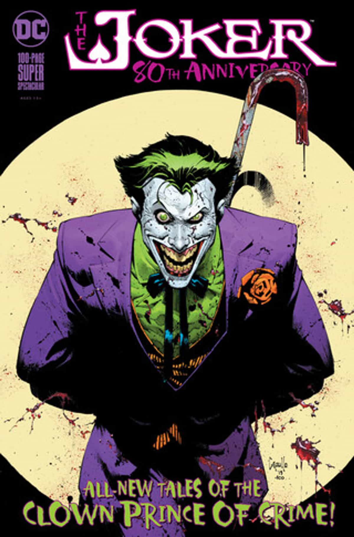 Joker 80th Anniversary 100 Page Super Spectacular Cvr A Zeus Comics Dallas Tx