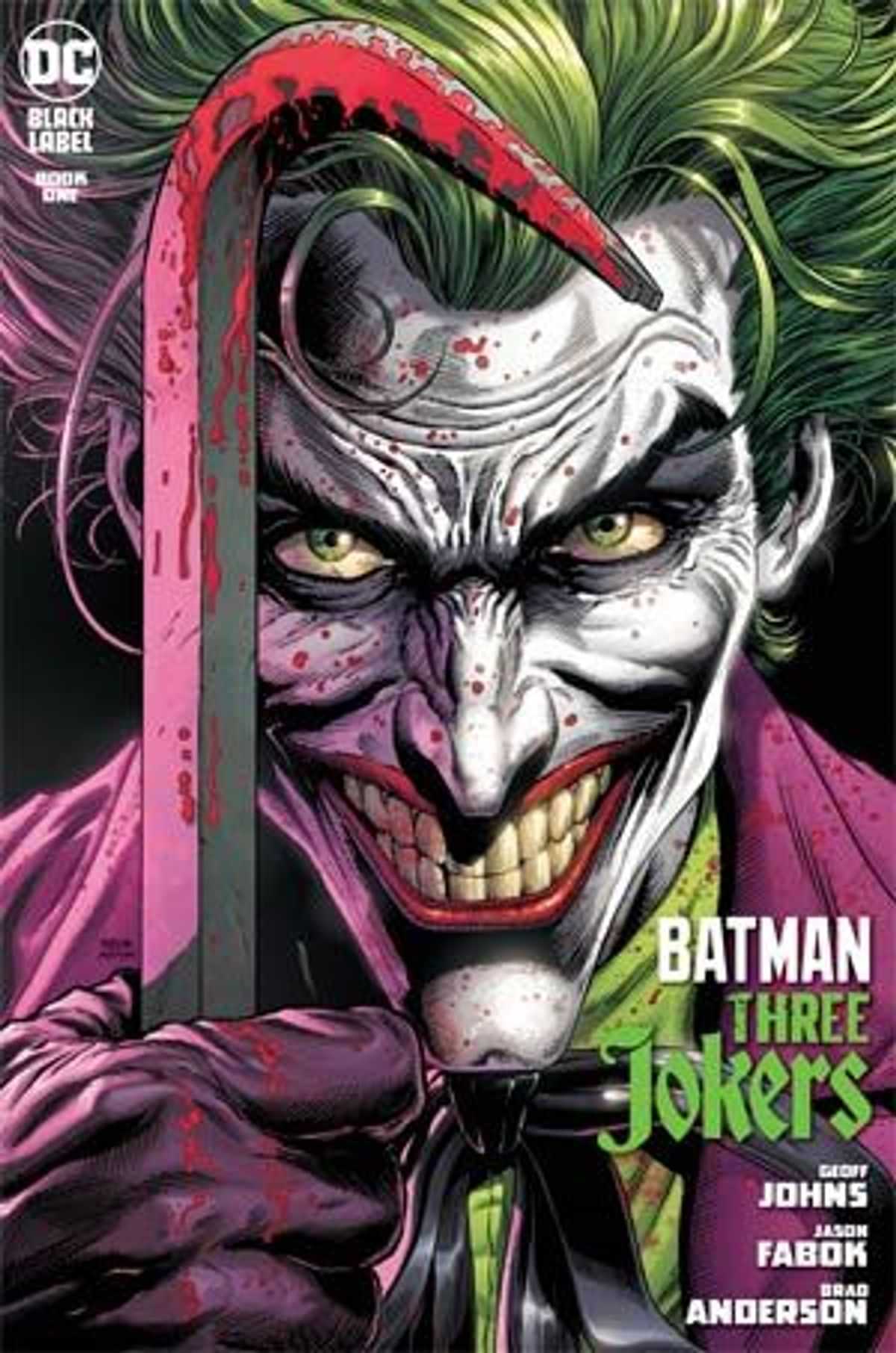 ~ Geoff Johns & Jason Fabok ~ DC Comics BATMAN THREE JOKERS #1 FISH VARIANT 