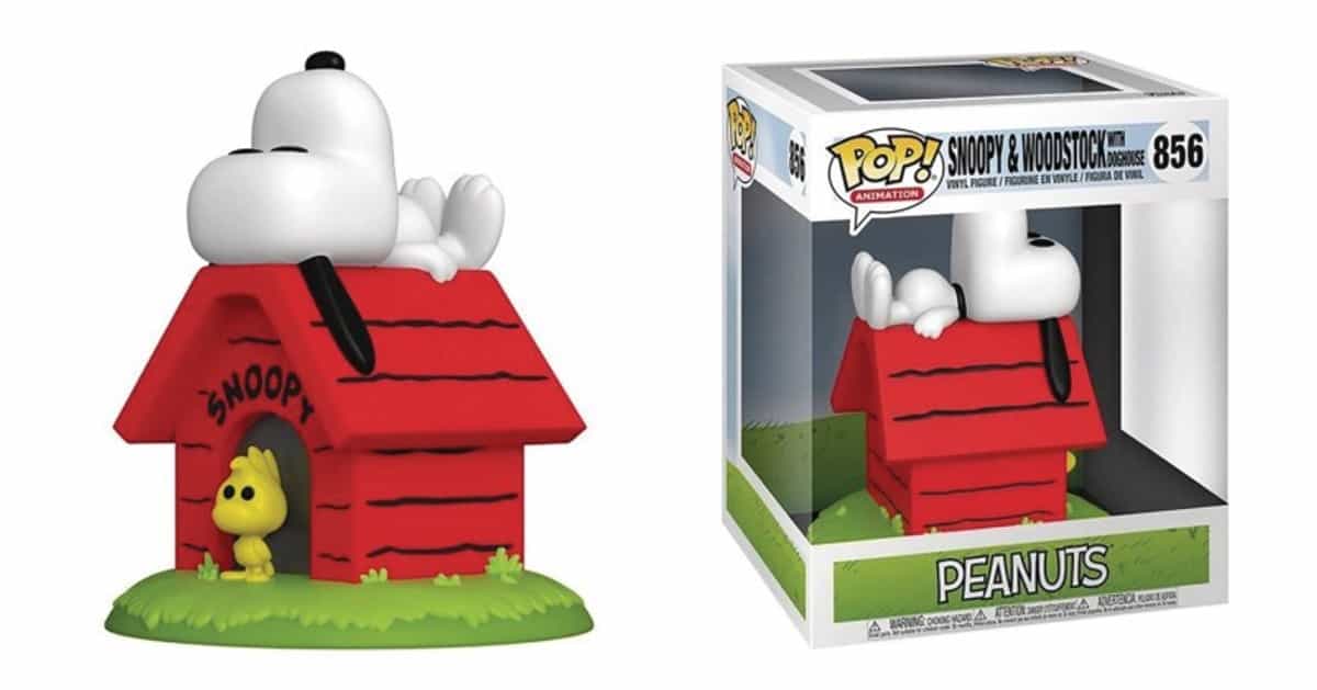 Funko Pop Peanuts Snoopy With Doghouse Deluxe Zeus Comics Dallas Tx