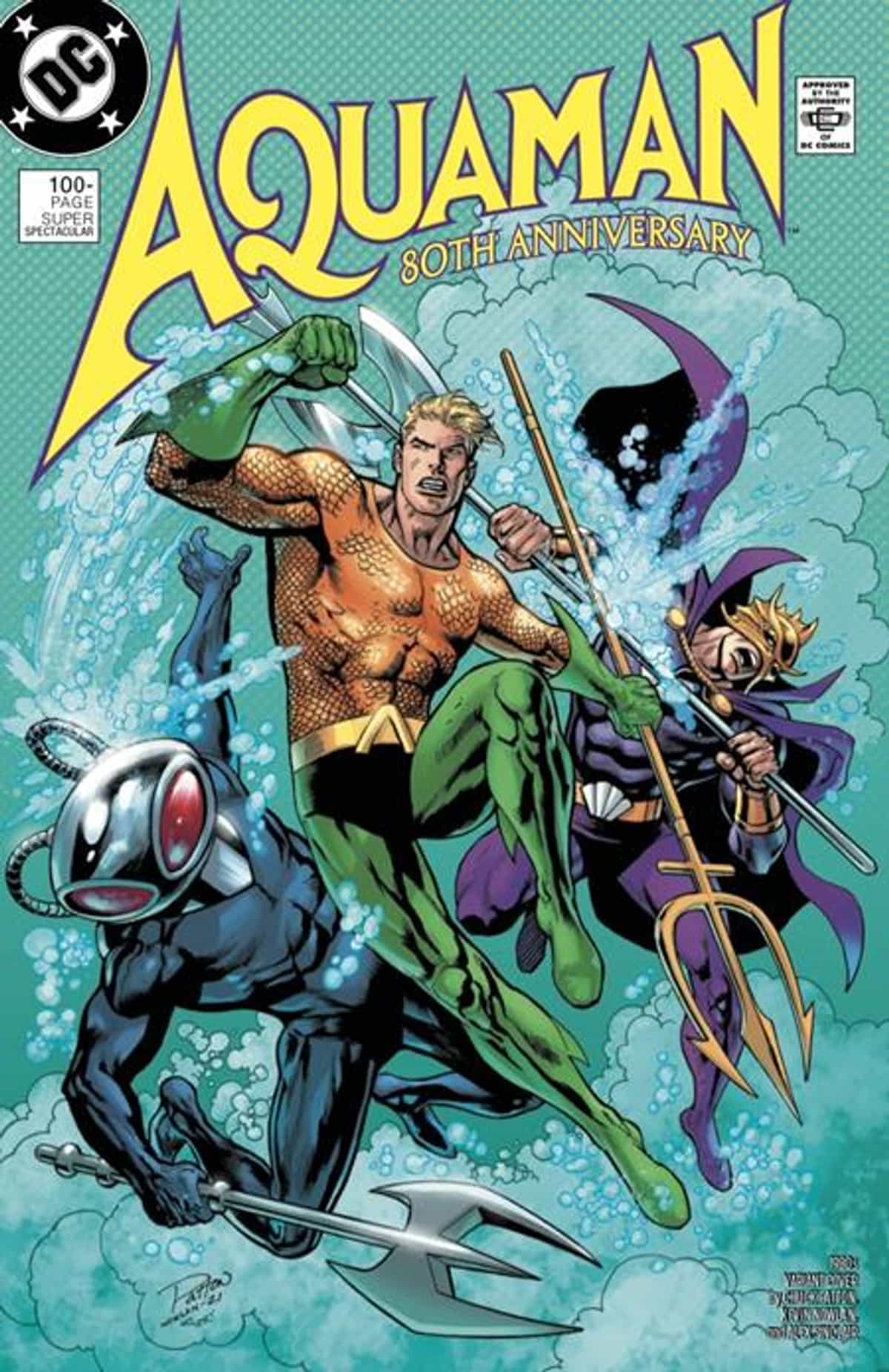 Aquaman 80th Anniversary 100 Page Super Spectacular 1 Cvr F 1980s Chuck Patton And Kevin Nowlan Zeus Comics Dallas Tx