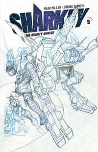 Sharkey Bounty Hunter #5 CVR B Sketch Bianchi