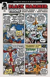 Black Hammer Visions #1 CVR B Evan Dorkin