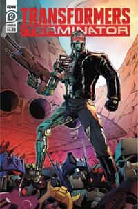 Transformers Vs Terminator #2 CVR B Coller