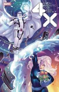 X-men Fantastic Four #4 Variant Hetrick Flower