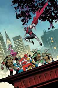 Power Rangers Teenage Mutant Ninja Turtles #4 CVR A Mora