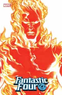 Fantastic Four #24 Variant Alex Ross Human Torch Timeless