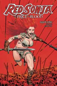 Red Sonja Price Of Blood #1 CVR B Golden