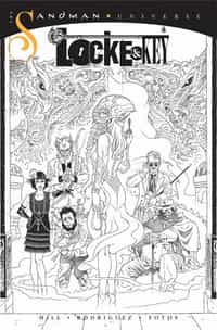 Locke and Key Sandman Hell and Gone #1 Variant 10 Copy Bandw Rodrique