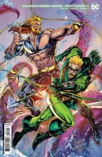 Aquaman Green Arrow Deep Target #6 CVR B Cardstock Fico Ossio